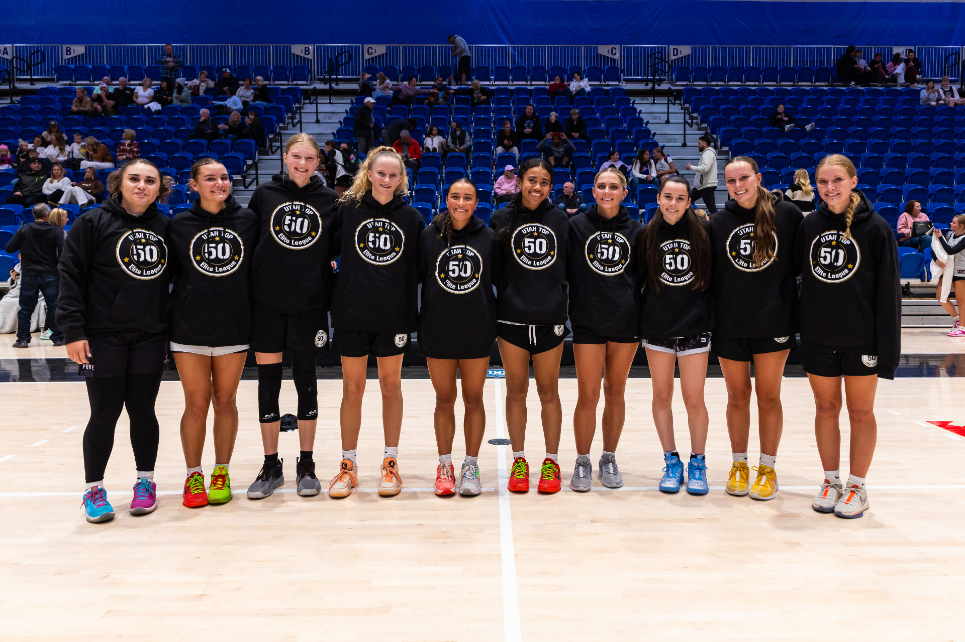 Girls Elite League — team lineup