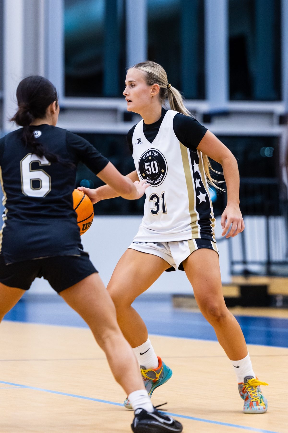 Elite League — defender in the lane